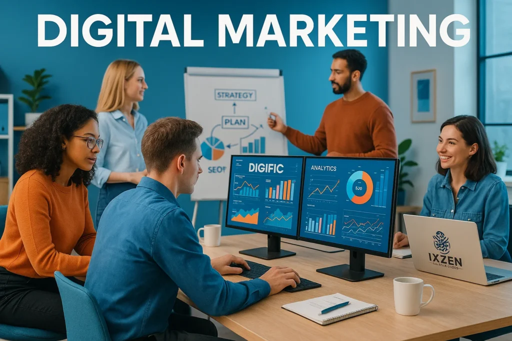 digital Marketing, digital marketing services, SEO, PPC advertising, social media marketing, content marketing, email marketing, CRO, digital marketing campaigns, conversion rate optimization