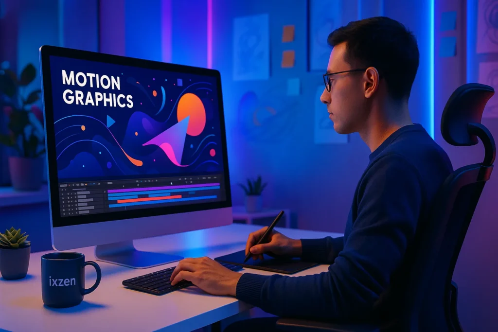motion graphics design, animated videos, explainer videos, 2D animation, 3D animation, marketing videos, video animation, branding animations, product demos, creative motion design