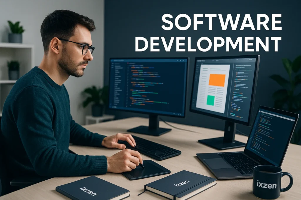 software development, custom software solutions, mobile app development, web application development, enterprise software, software integration, software maintenance, software testing, CRM development, Software Development Services