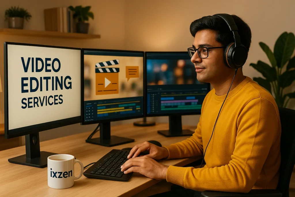 video editing services, professional video editing, promotional video editing
